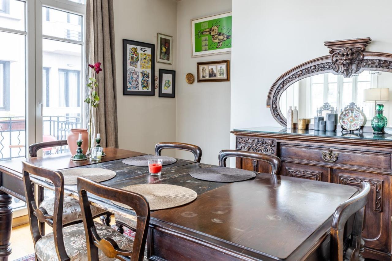 Flat With Balcony And Bosphorus View In Beyoglu Istambul Exterior foto